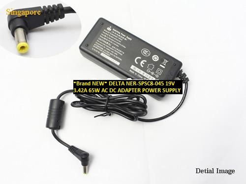 *Brand NEW* DELTA 19V 3.42A NER-SPSC8-045 65W AC DC ADAPTER POWER SUPPLY - Click Image to Close